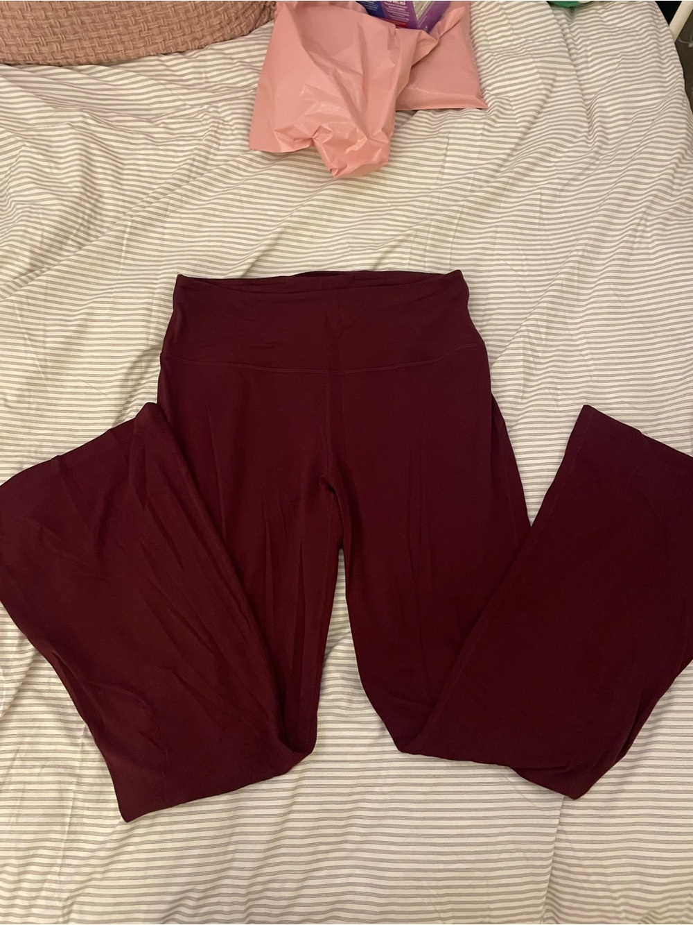 Lululemon Women’s High-Waist Flare leggings - Burgundy